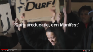 link naar YouTube Cultuureducatie, een manifest.