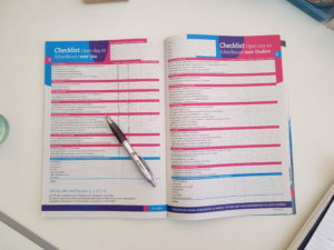 Middelbare school schoolkeuze checklist