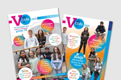De VO Gids is in oktober op de basisscholen verspreid
