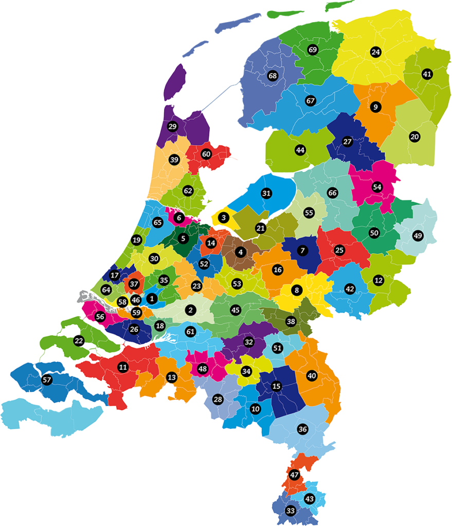 Kies jullie gebieden