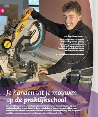 16 juni: Dag van het praktijkonderwijs