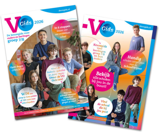 De VO Gids 2026 is op alle scholen verspreid