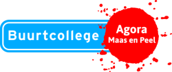 Buurtcollege Agora Maas en Peel logo